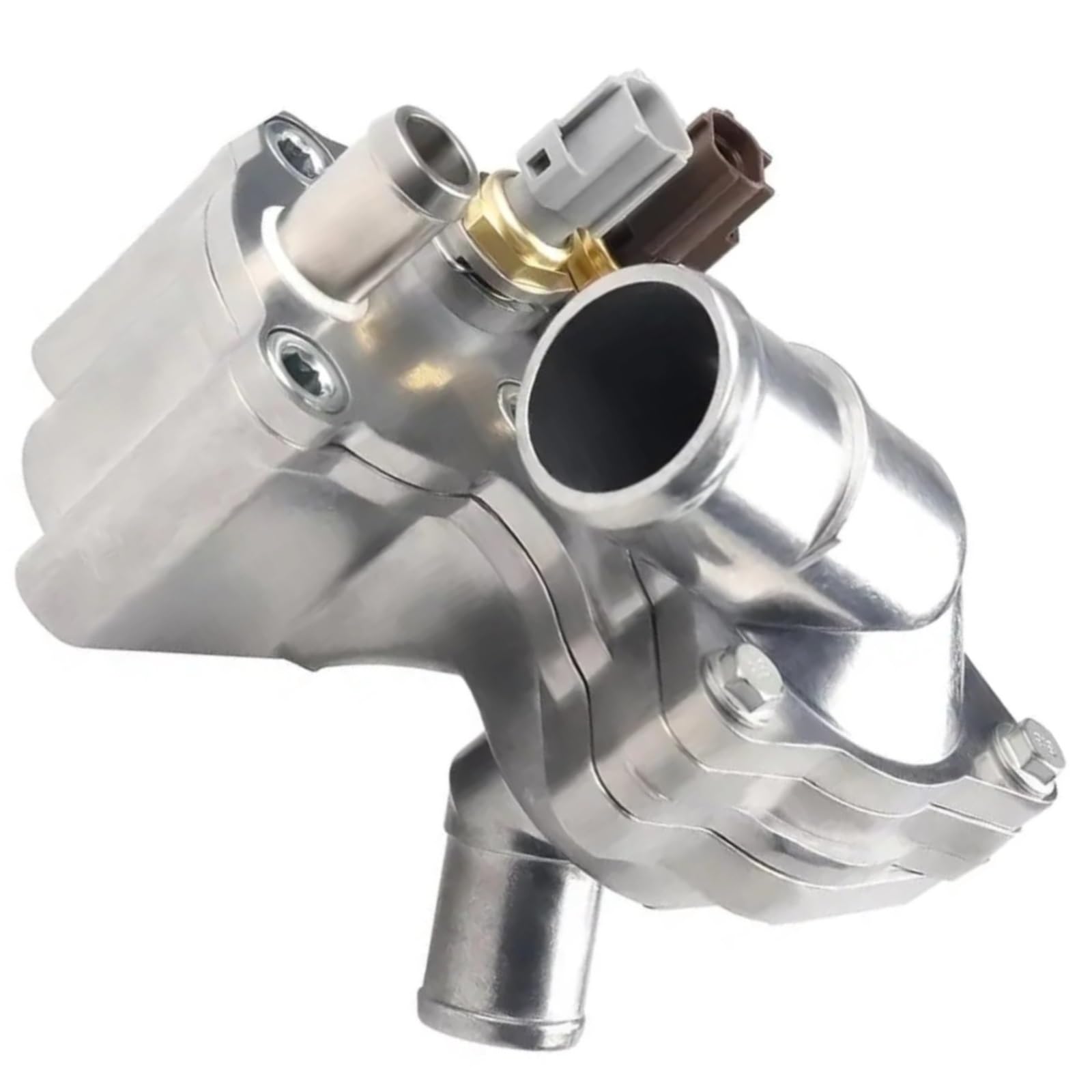 Coolant Thermostat Housing Housing Assembly For Engine Coolant Thermostat Unit Replacement Kit 4L5E8594AA Compatible With Mercury For Mountaineer 2001