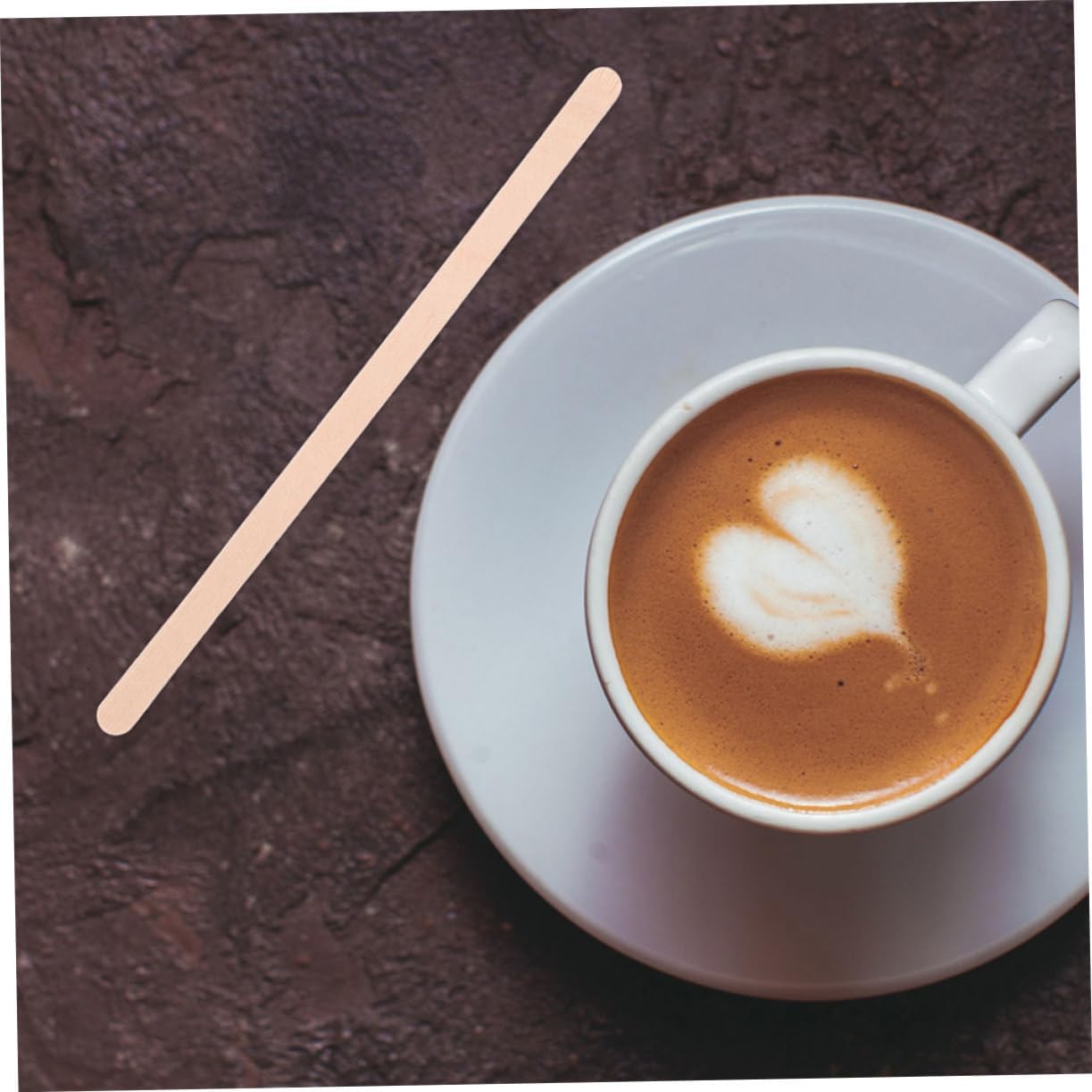500pcs Wooden Coffee Stirrers Individually Wrapped Natural Wood Sticks for Stirring Coffee Mixing Cocktails and Serving Drinks Clean Safe Packaging for Home and Party Use