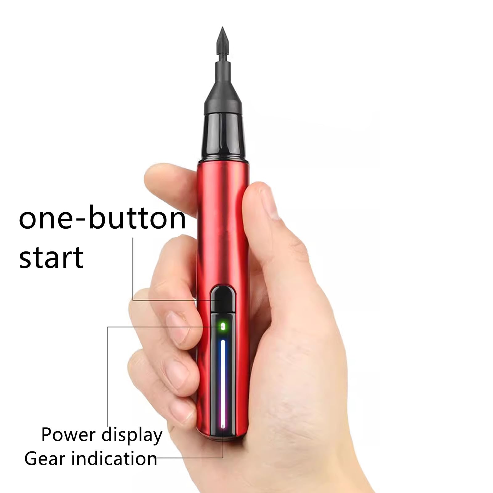 Penna abrasiva portatile elettrica micro levigatura penna per hobby, modellismo, artigianato fai da te