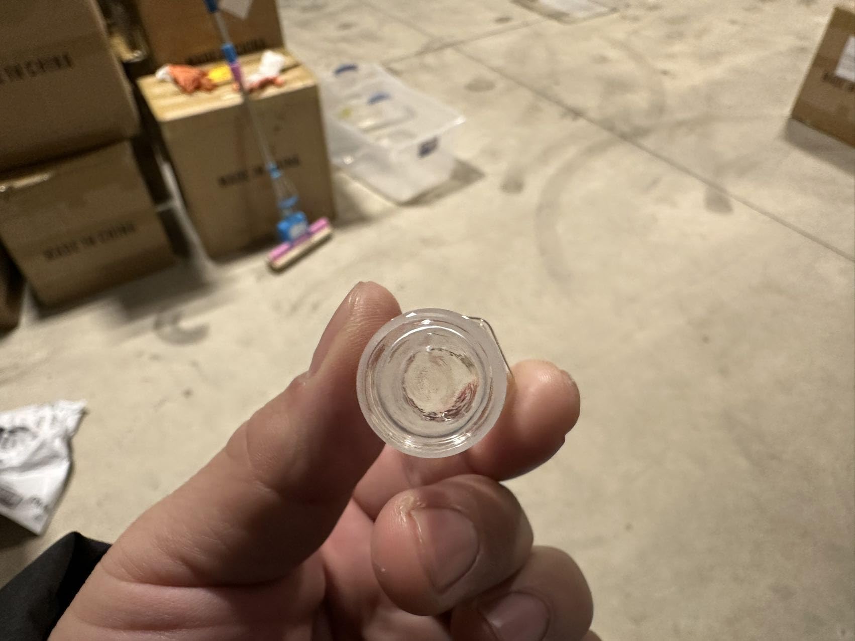 stonylab Tappo Vetro Cavo Testa Esagonale, Tappi da Laboratorio Chimica Cavo Vetro Testa Esagonale per Vetro Giunto Esterno 24/40 con Fondo Chiuso (5 Confezione)