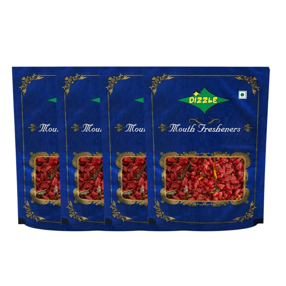 Dizzle Mitha Paan-100 Pack of 4 | Mitha Paan Mukhwas | After Meal Digestives Mukhwas | Premium Mouth Freshner | Meetha Paan Mukhwas Mouth Freshener | Jaipuri Mukhwas