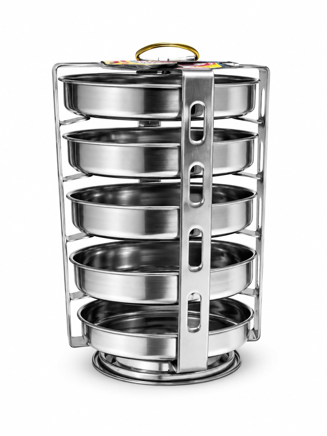 Stainless steel thatte idli maker | dhokla maker | idiyappam maker | pan cake maker | idli stand-image-31