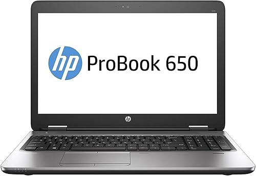 Miniatura 1 de HP ProBook 650-G2 Business Notebook Intel Core i7-6600U, 8GB, 256GB SSD, DVDRW, WiFi+Bluetooth, teclado retroiluminado, cámara web, 15.6 pulgadas