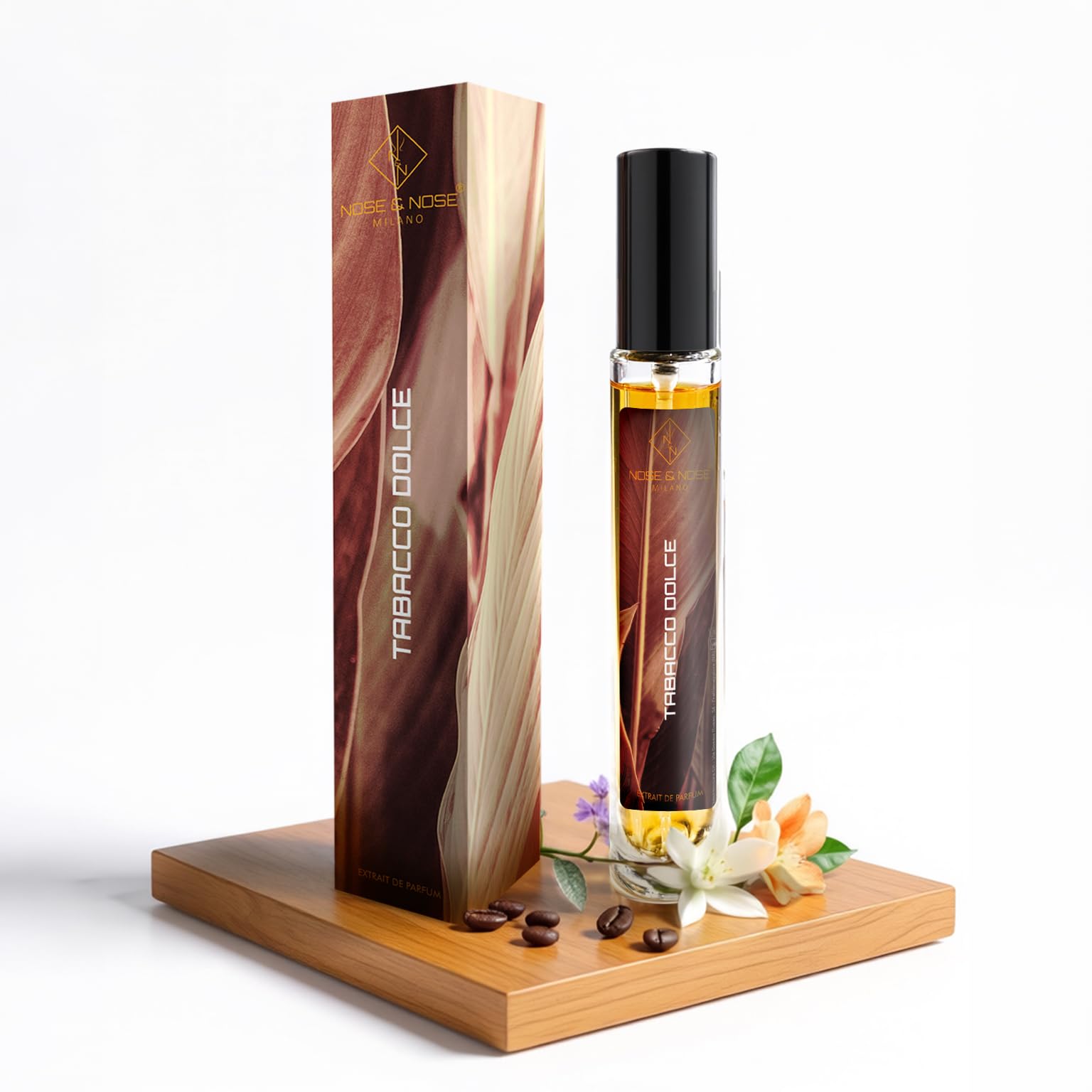 NOSE & NOSE MILANO Tabacco Dolce Profumo Unisex Extrait de Parfum Equivalente e Ispirato Tobacco Vanille - Profumo di Lunga Durata e persistente, Fragranza Intensa con 30% di Essenza Pura 100 ml