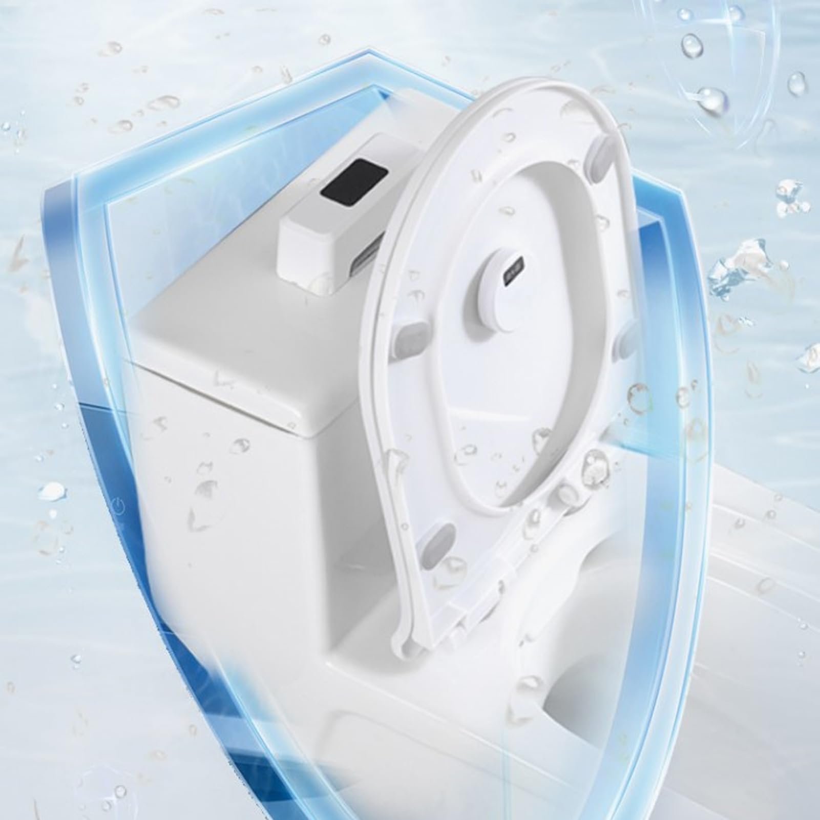 Annadue Kit de Inodoro sin Contacto con Sensor Infrarrojo Automático