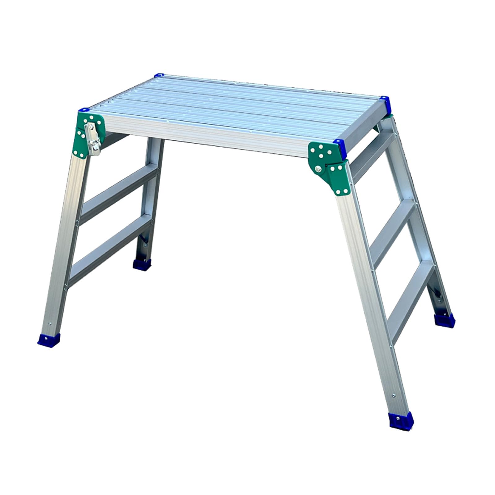 Plataforma de Trabajo Portátil Multifuncional de Aluminio,Plataforma de andamio,Plataforma de trabajo de aluminio para limpieza de techo,pintura y lavado de automóviles,carga má(Size:29.1*15.7*29.1in)