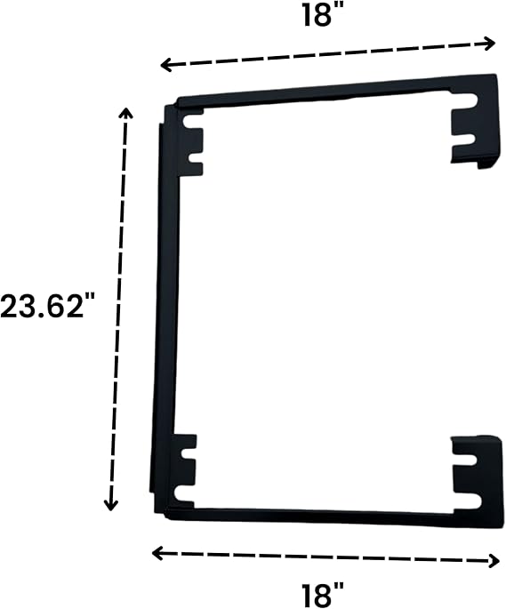 Front Stacking Kit for Stacking Dryer on Washer - Compatible with Equator Brand