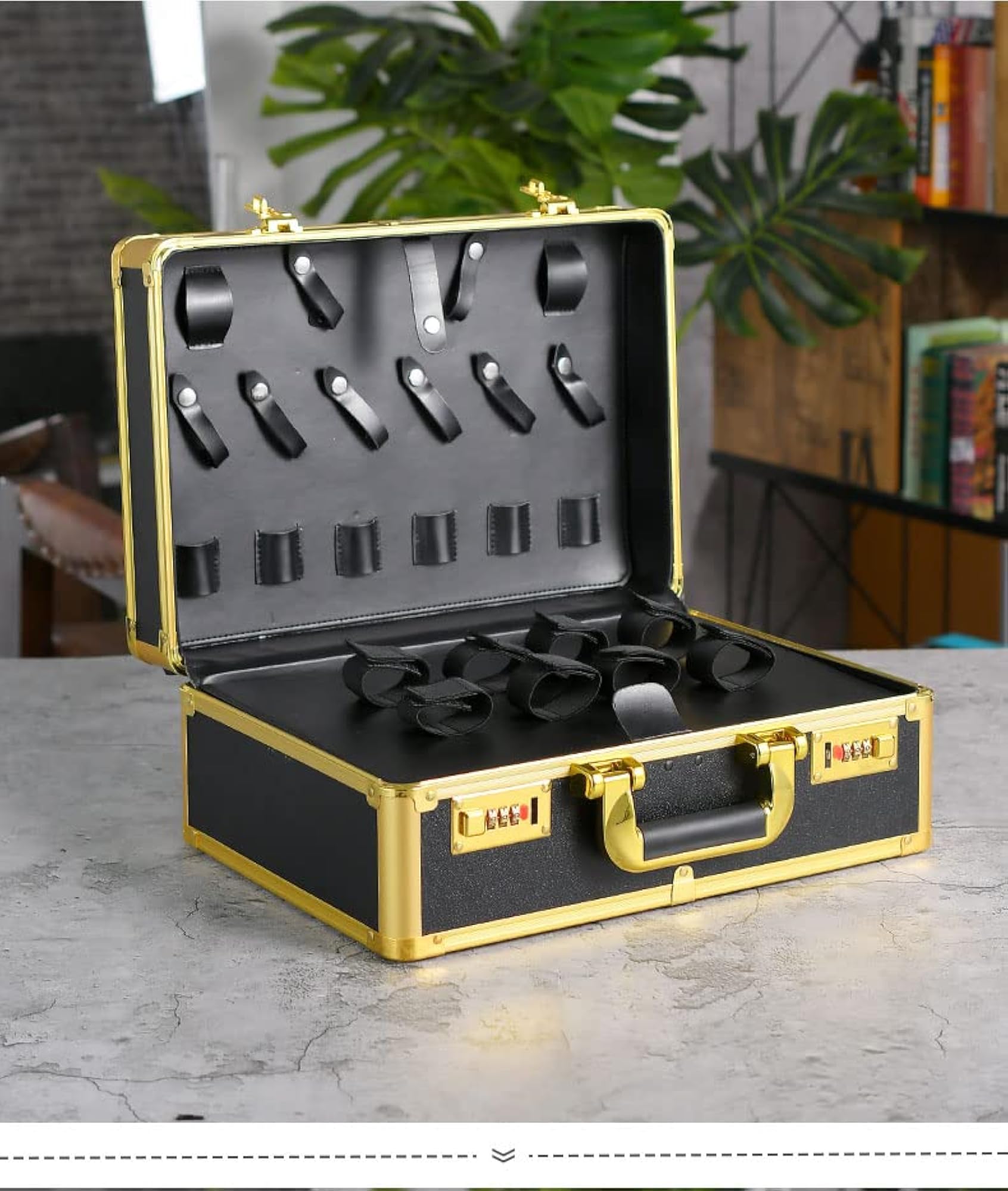 Professional Barber Travel Carrying Case with Code Lock