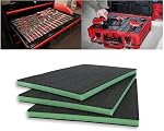Customizable Tool Box Organizer | 12"x20"x1.18" - 3 PCS | Tool Drawer Organizer | Foam Insert for Toolbox | Shadow Foam