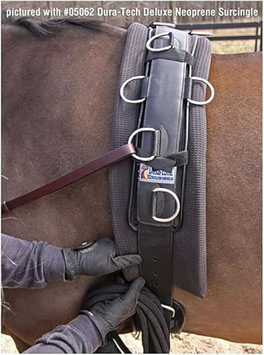 Miniatura 3 de Dura-Tech Airflow Surcingle - Almohadilla para sillín de caballo | Protege la cruz y los hombros | Promueve el flujo de aire | Material de