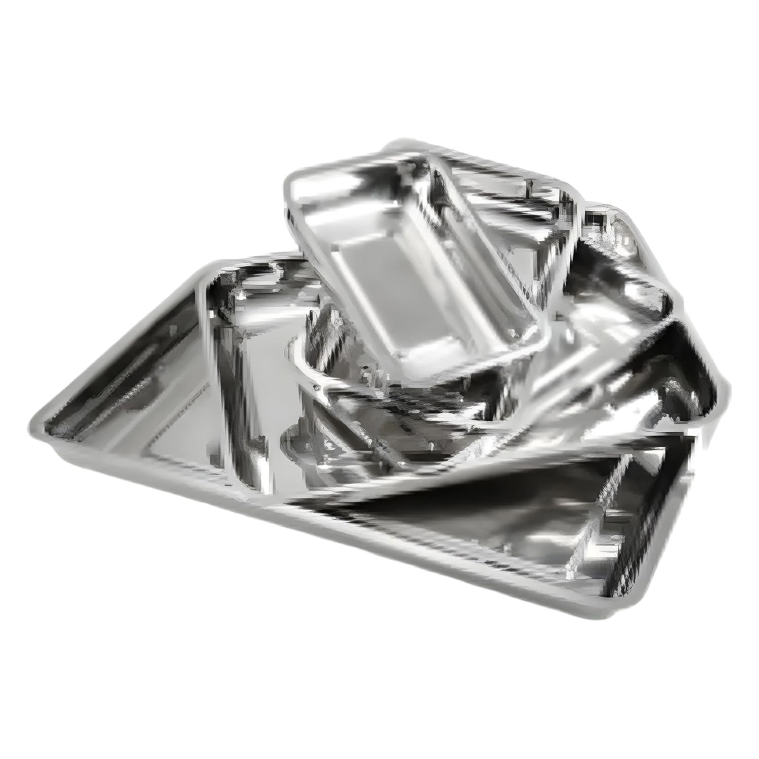 Bols Bürkle® en acier inoxydable, forme basse, 400x300x50