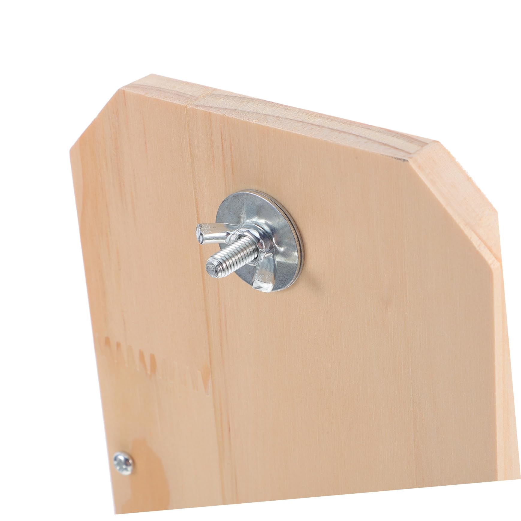 Râtelier à Foin Bois pour Petits Animaux avec Design Ouvert Anti-gaspillage Installation Facile Adapté Aux Lapins et Cochons Distributeur de Foin pour Cage Intérieure