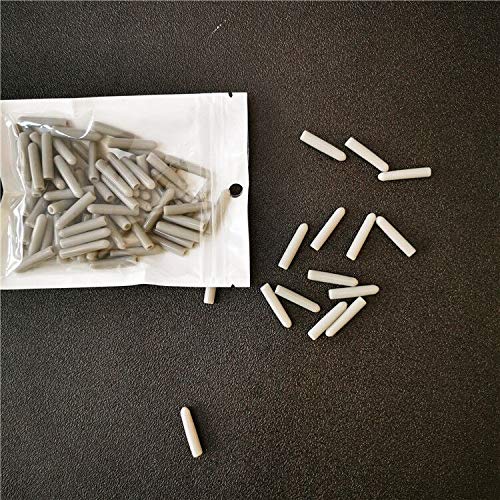Geschirrkorb Schutzkappe,100er Pack PVC Geschirrspüler Geschirrkorbkappen Geschirrspüler Kappen Universal Schutzkappen Abdeckkappen für Spülmaschinen-Körbe 1 Zoll 3mm Innendurchmesser Grau