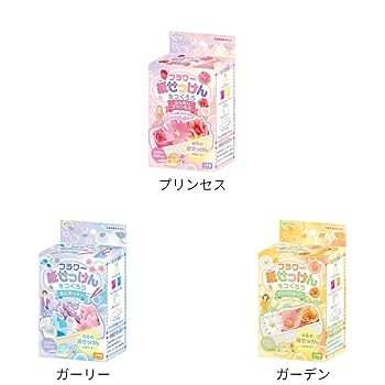 Amazon | クツワ 工作 工作キット フラワー紙せっけん ガーリー