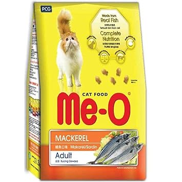 Me-O Cat Food, Mackerel, 7 kg