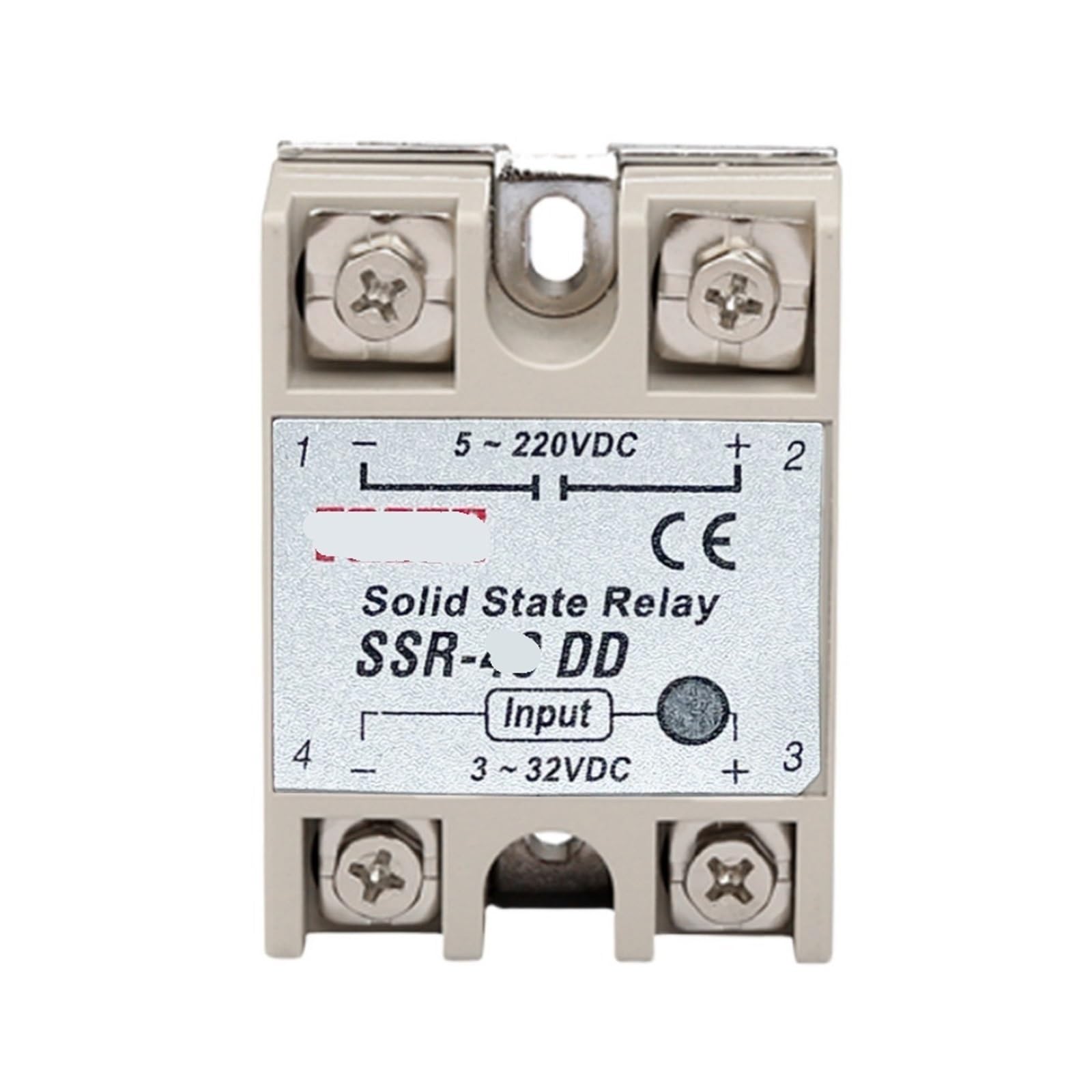 Relais à semi-conducteurs SSR-40DD13.5 silencieux à commutation rapide 24V DC