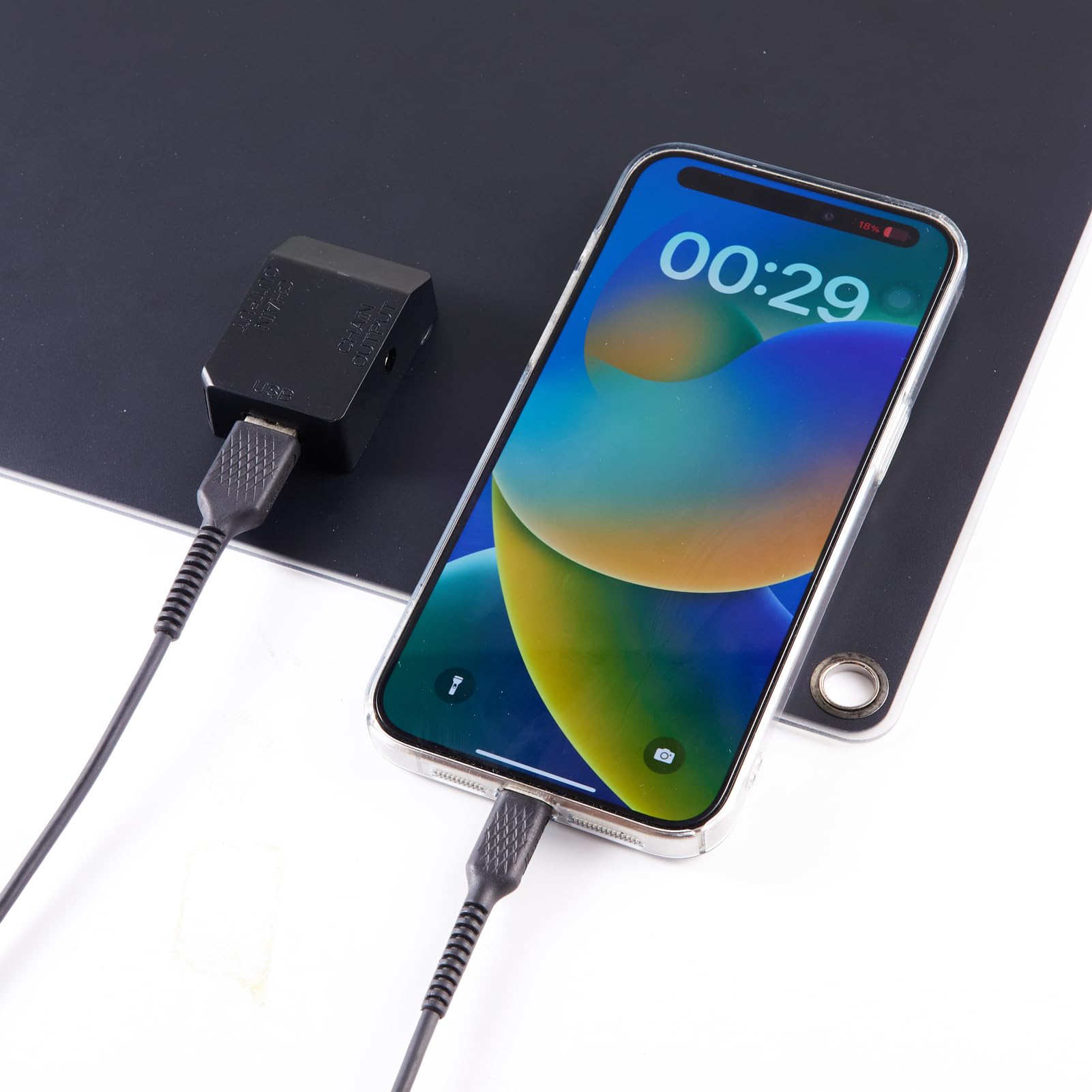 Aoresac Kit de Panel Solar Portátil de 20 W para Coche y Barco, Fuente Alimentación Solar Estable para Entusiastas del Aire Libre