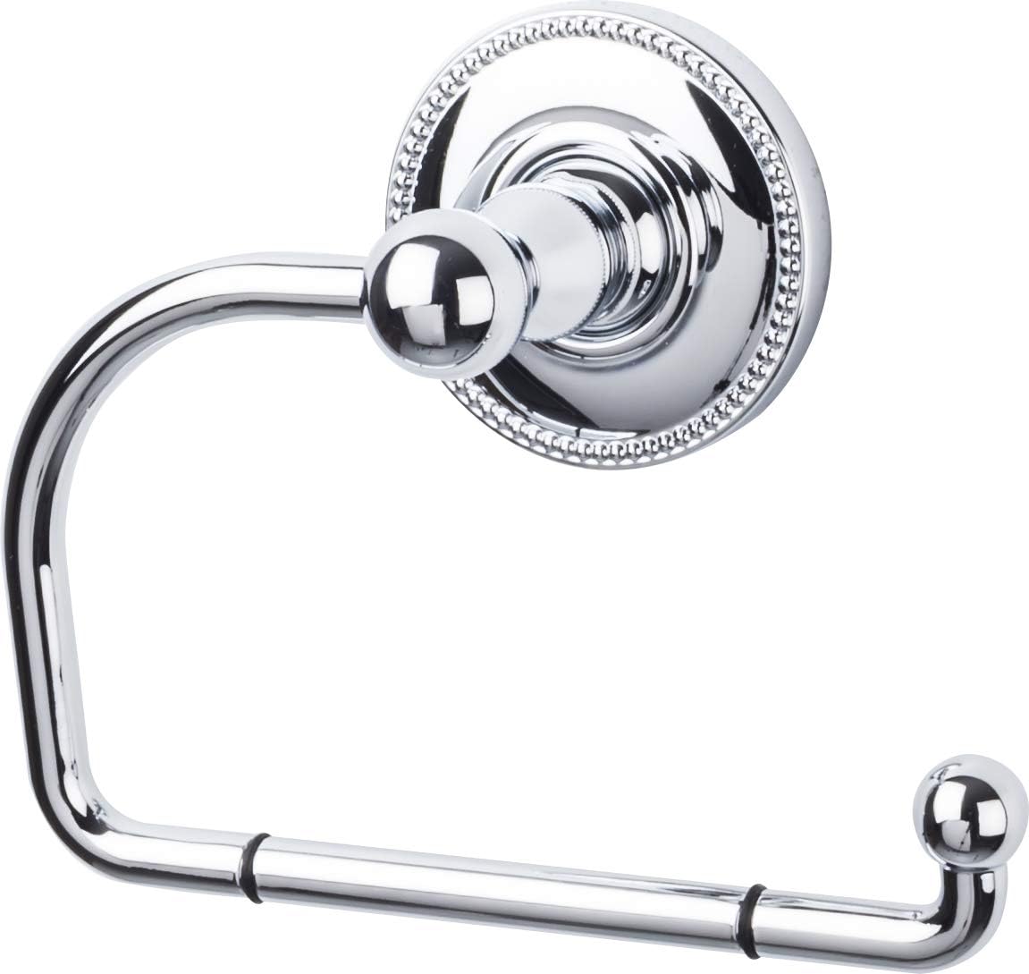 Top Knobs - Bath Tissue Hook - Oil Rubbed Bronze - Beaded Back Plate (TKED4ORBA)