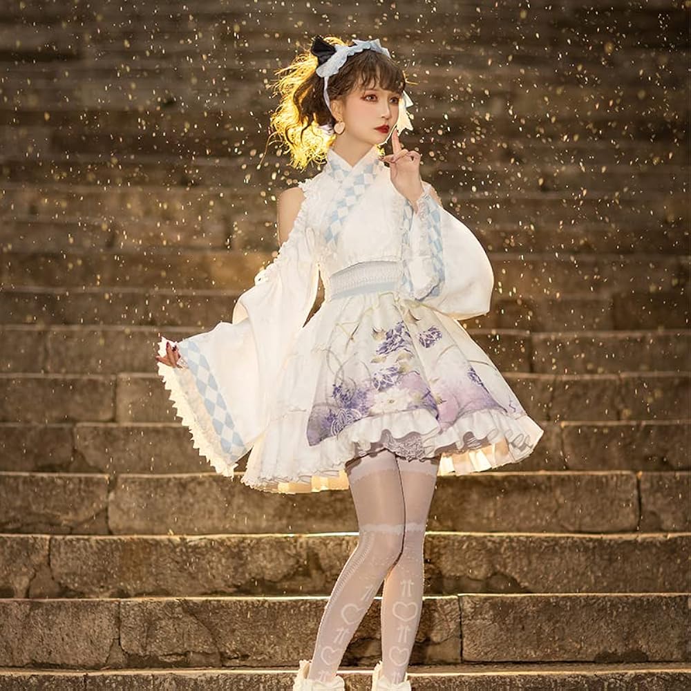 可愛いロリータALICE GIRLアリスガールブルーナースロリータOP : [ｄ．ａｌｉｃｅ Ｇｏｔｈｉｃ ＆ Ｌｏｌｉｔａ] d