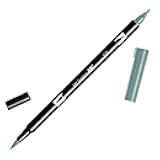 Dual Brush Pen Art Marker, 312 - Holly Green, 1-Pack