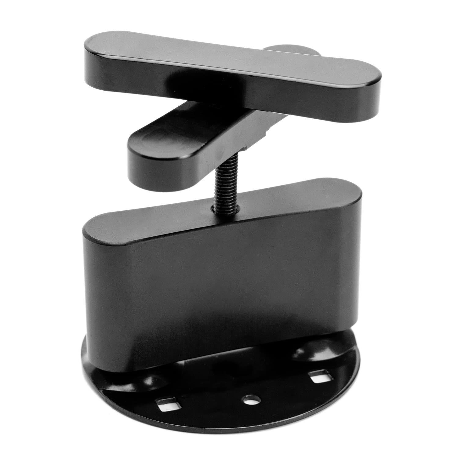 DIYTuning 3 Gallon Gasoline Pack Mount Storage Box Gas Can Mount Sturdy and Durable Black 1 Pcs Fuel Mount Fuel Container Water Container Gas Container