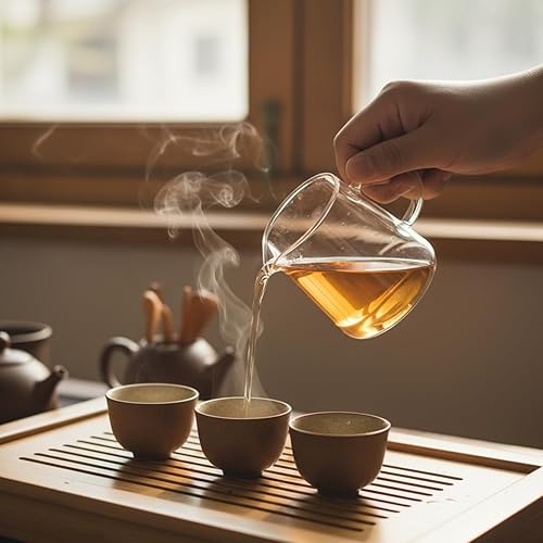 Miniatura 6 de Crema de vidrio de 8.5 onzas, jarra de leche pequeña con boquilla, jarra de leche materna para barra de café y té, mini servidor de crema,