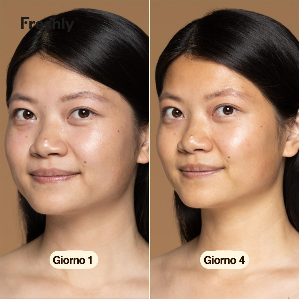 Freshly Cosmetics | Bronzing Self-Tanning Serum | Autoabbronzante Viso Naturale | 30 ml | Siero Viso per Abbronzatura Graduale e Uniforme