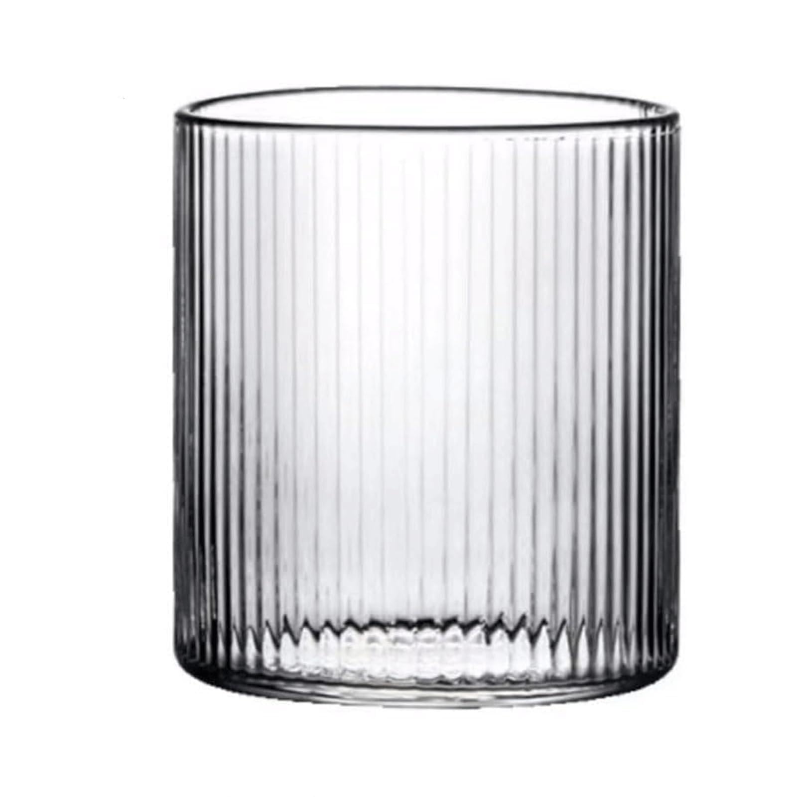 Verre à vin et cocktail rond en verre clair de style vintage