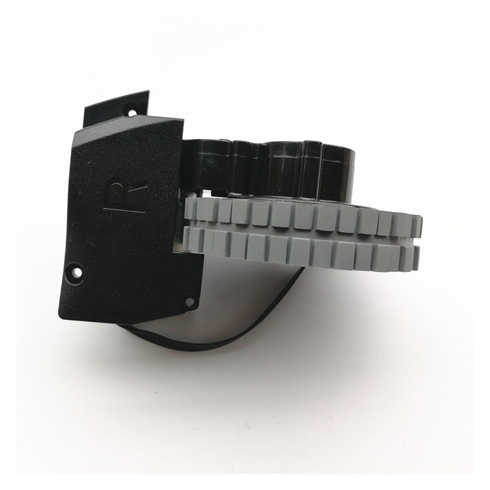 Gruppo Motore Ruota Destra Sinistra for aspirapolvere, Compatibile con i Pezzi di Ricambio for aspirapolvere Robot SilverCrest SSRA1, Ruote e Motore