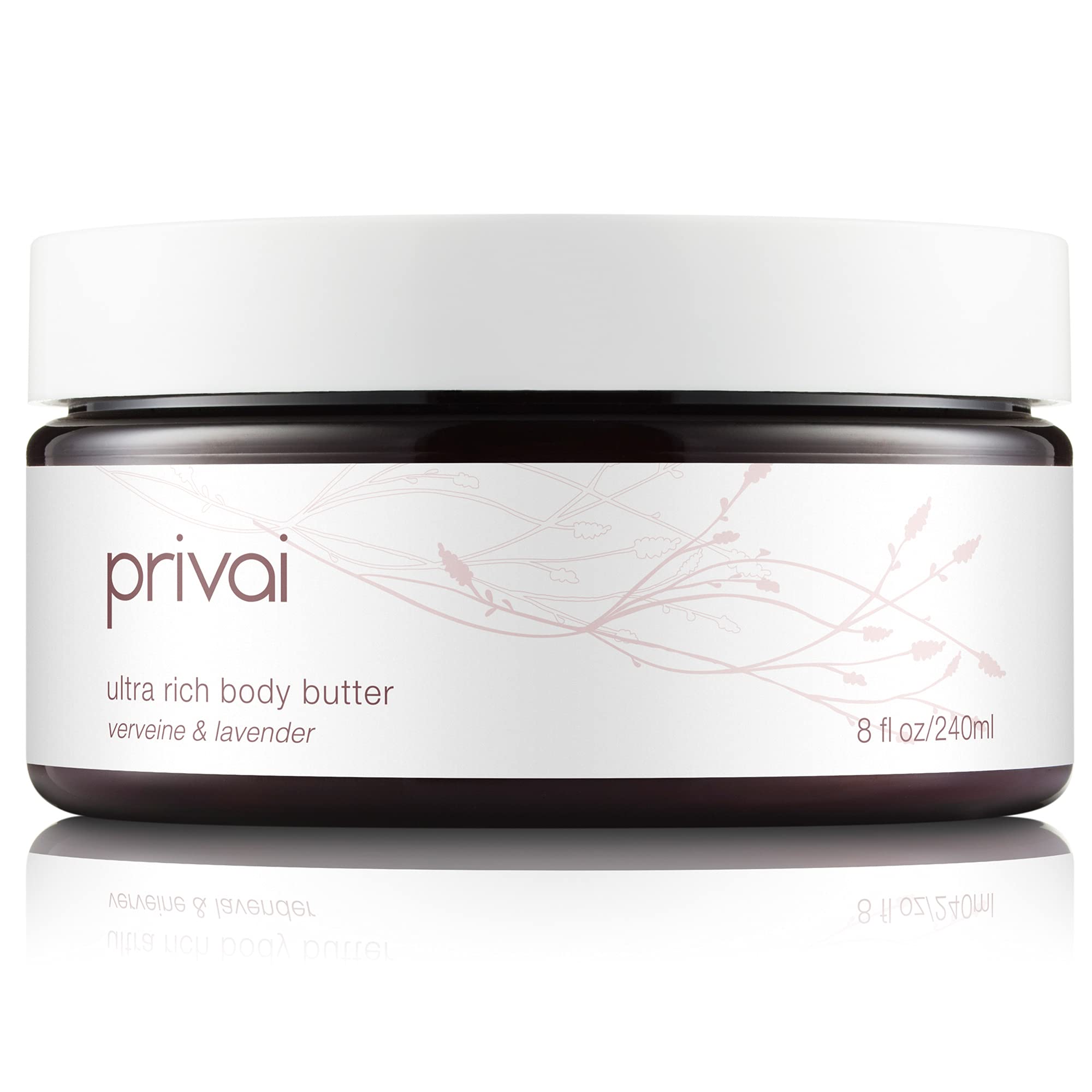 Privai Ultra Rich Conditioning Body Butter, 8 fl oz, Nourishing Cellular Renewal with Shea Butter, Aloe Vera, Moisturizes dry skin