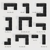 Vista 5 de Novilla 141" Modular Sectional Sofa, Modern Cloud Sectional Couch with Smarts Coil® Support, U-Shape Upholstered Boneless Couch for Living Room