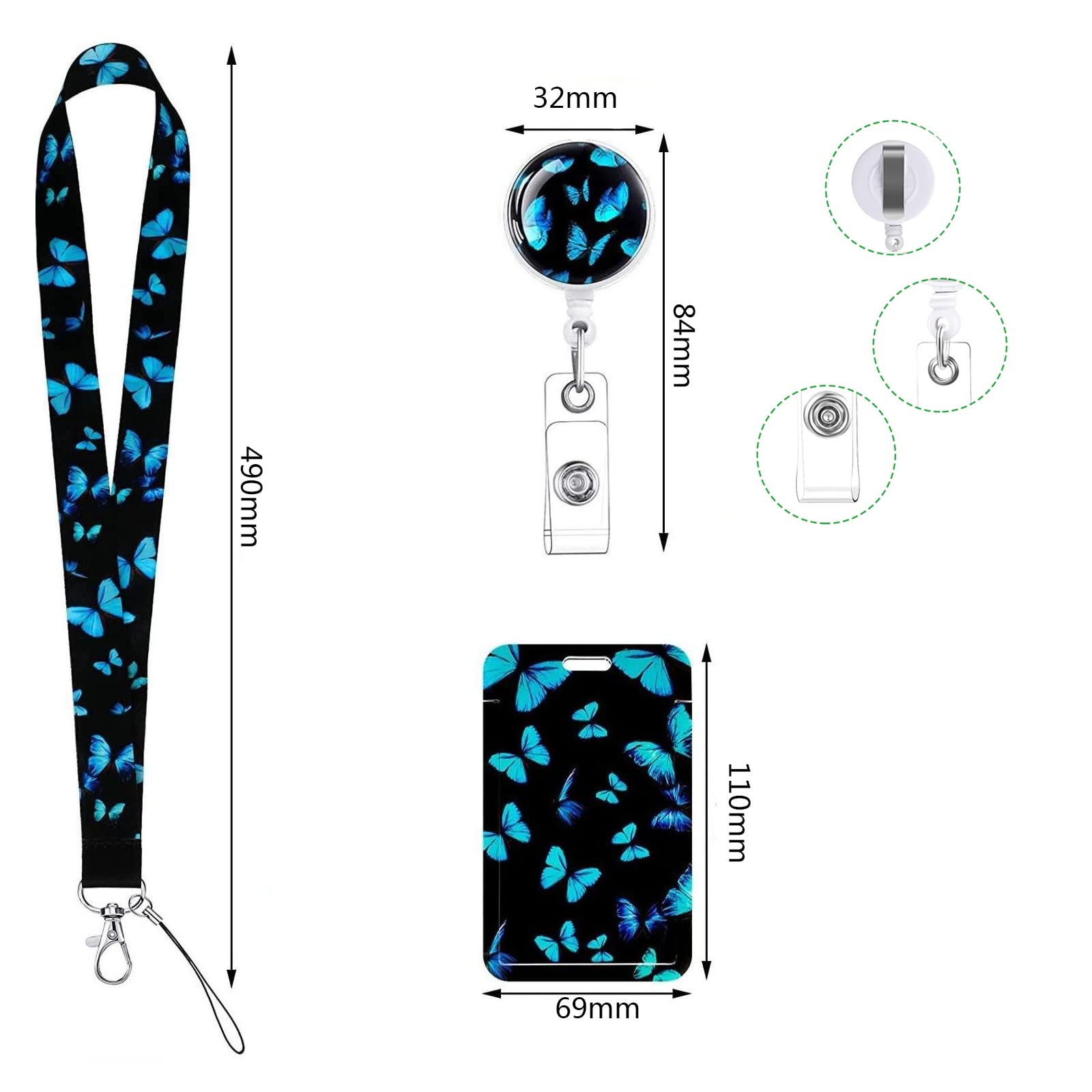 WUDQIJI ID Case with Strap - Image 4