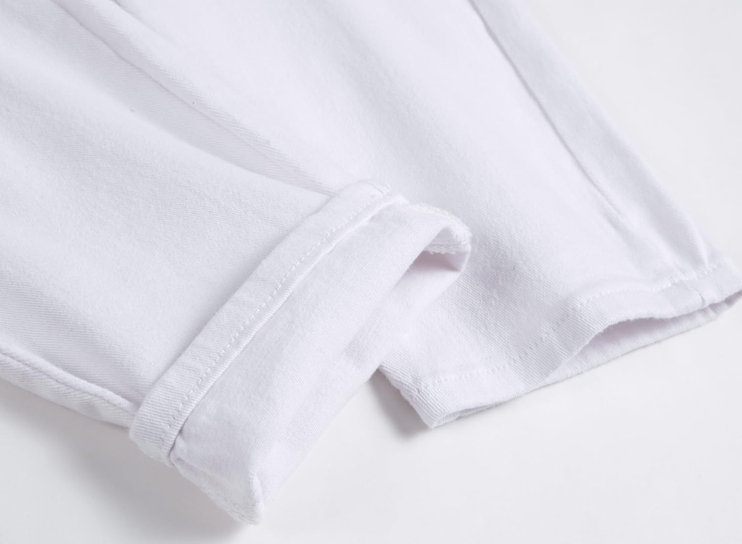 Men's Slim Fit Stretch Jeans Ripped Skinny Jeans for Men, Fashion Straight Leg Comfort Flex Waist Cargo Denim Pants - Image 6