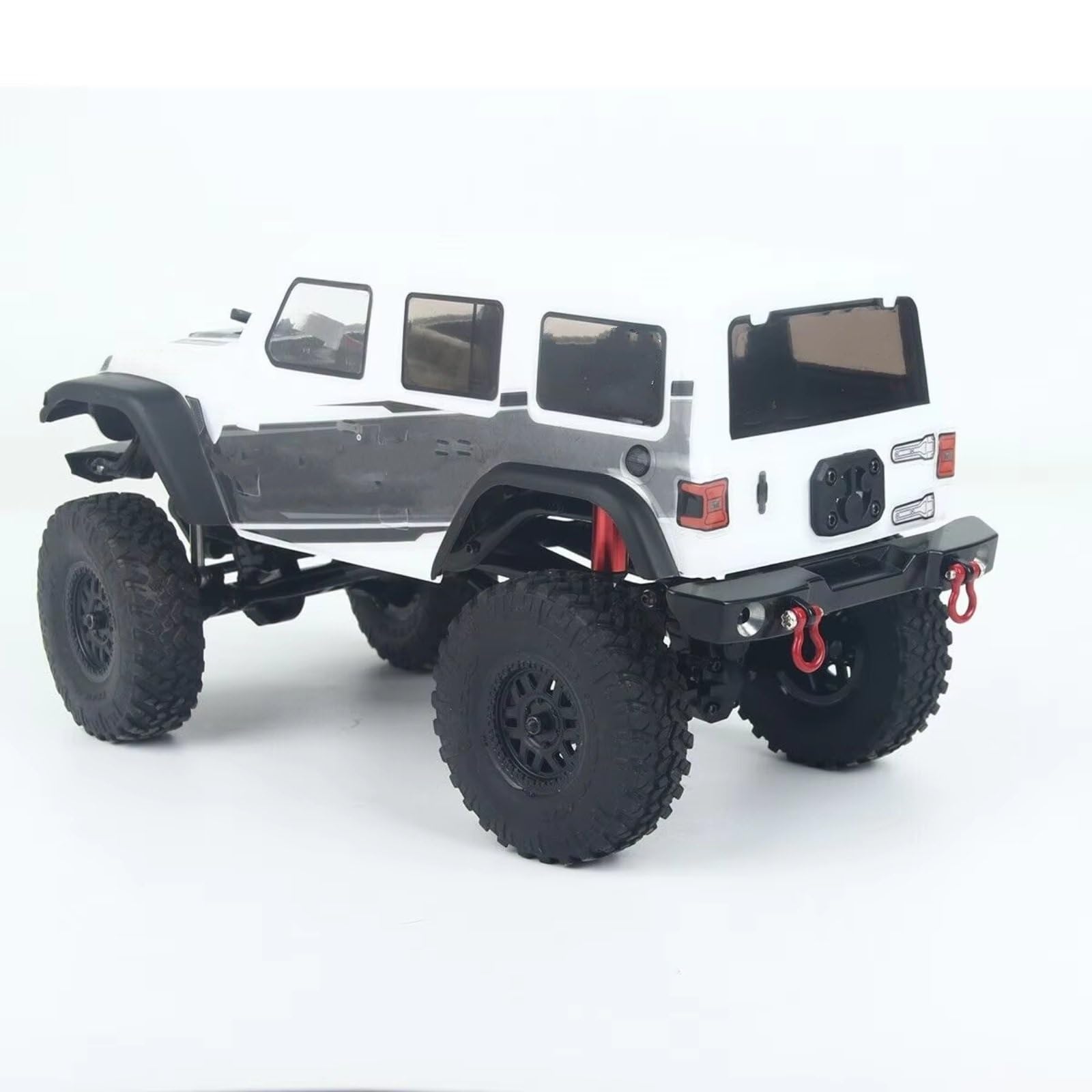 Per Axial Per SCX24 Per JLU Per Wrangler AXI00002 1/24 Paraurti Posteriore In Alluminio RC Crawler Parti Automobili Aggiornamenti Accessori Componenti