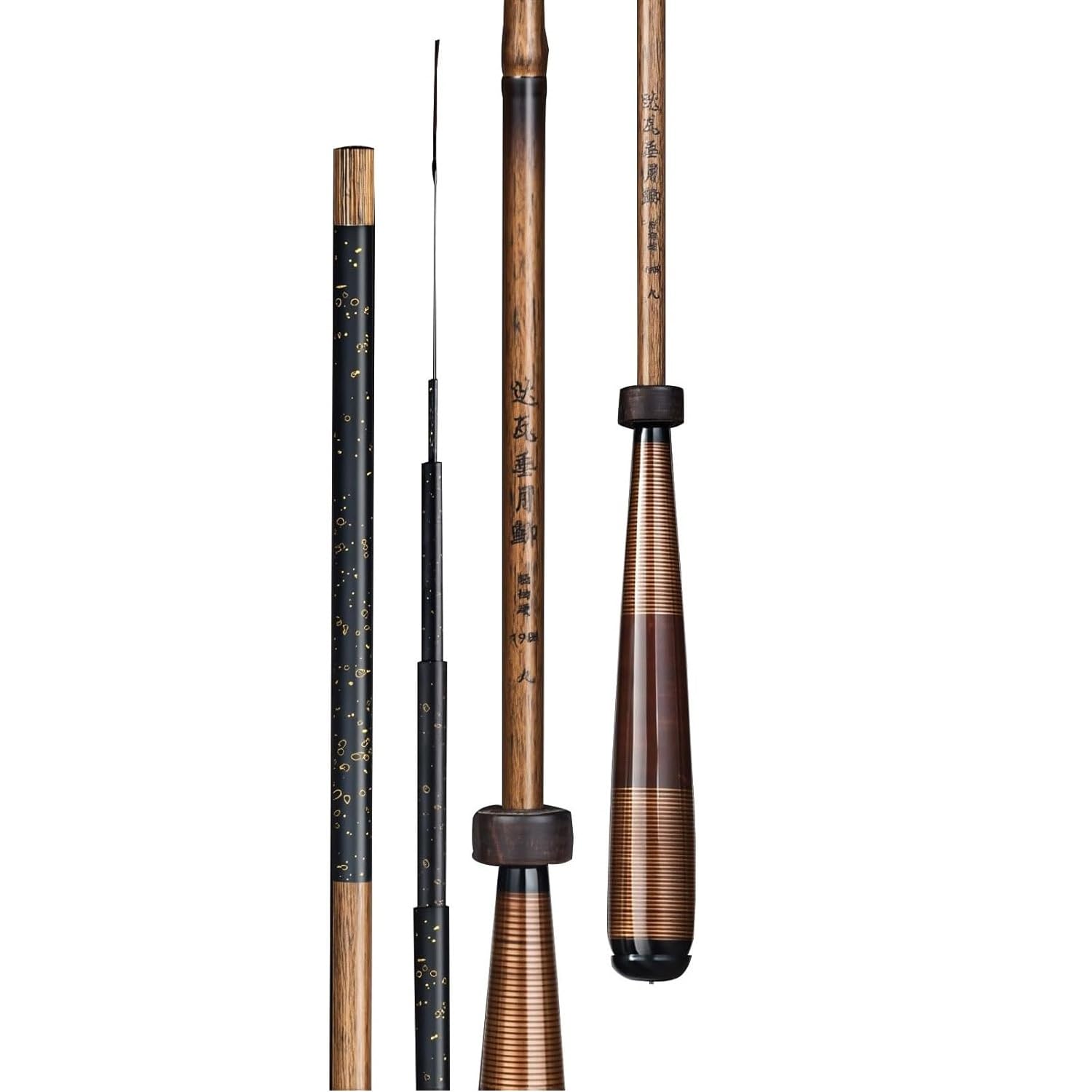 HUSHDML Telescopic Carbon Fibre Fishing Rod 2.7m to 6.3m – Durable fishing rod, Ideal for Carp Fishing, Suitable for Lakes, Reservoirs, Rivers and Ponds(28 tone,5.4m)