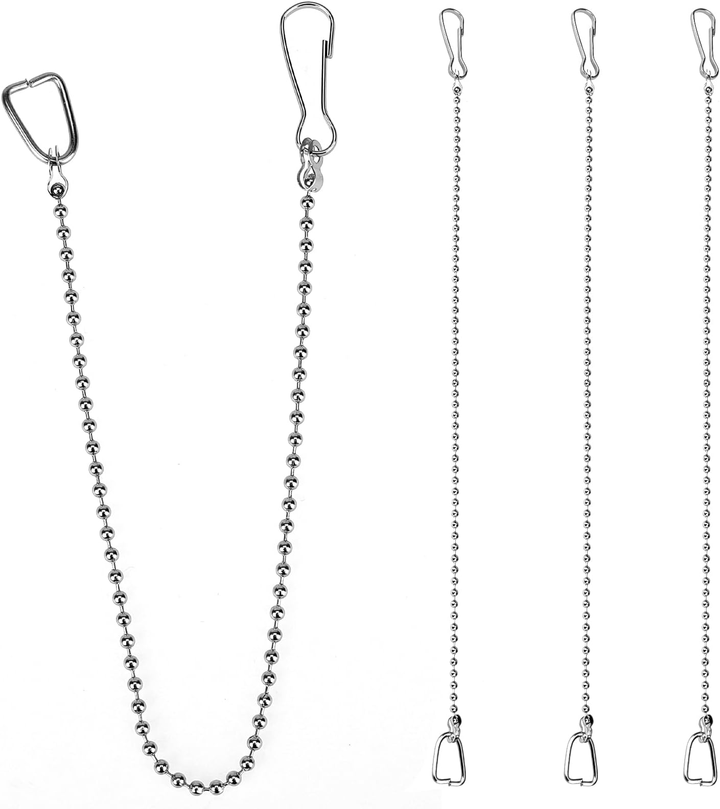 6Pcs Toilet Flapper Chain 9.8inch Stainless Steel Universal Toilet Bowl ...