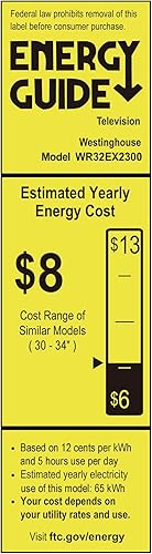 Miniatura 12 de Westinghouse Edgeless Roku TV - 32 Inch Smart Television, LED HD w/Wi-Fi & Mobile App Connectivity, Flat Screen Compatible w/Apple AirPlay, Alexa, &