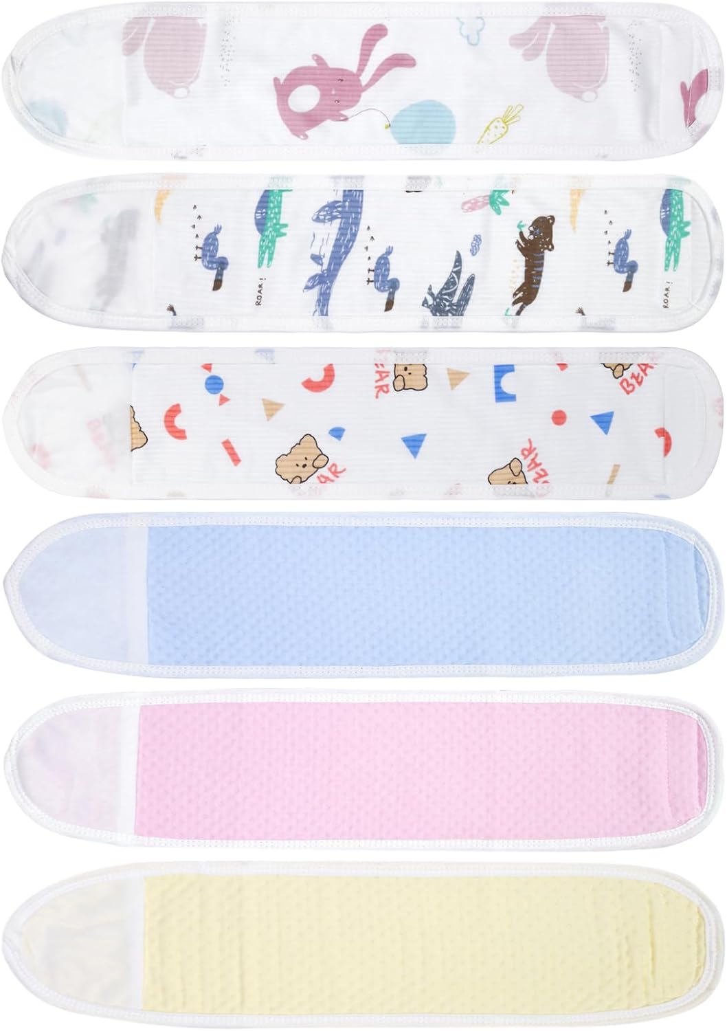 Baby Belly Button Band Belly Button Bands for Newborn Cotton, Soft Umbilical Hernia Belt Baby for for 0-12 Months Babies