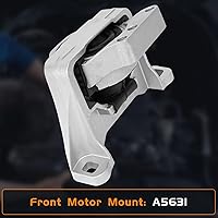 Vista 5 de Juego de 3 piezas de motor y montaje de transmisión compatible con Ford Escape 2013 2014 2015 2016, Transit Connect 2014-2021 2.0L 2.5L Motor