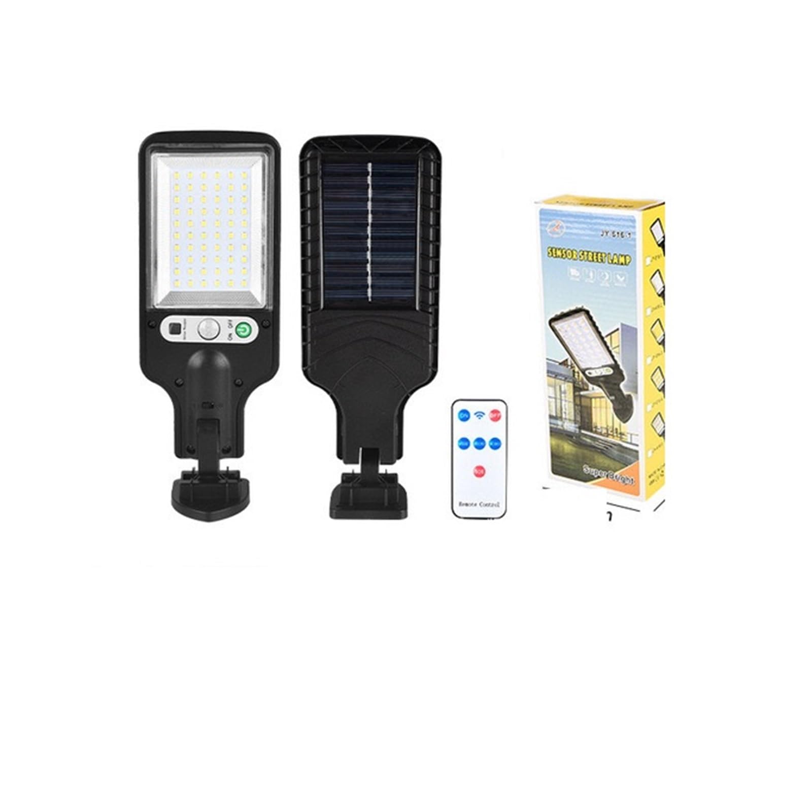 Oświetlenie solarne zewnętrzne, Lampy słoneczne Zewnętrzna lampa uliczna LED z czujnikiem ruchu 3 tryby oświetlenia Oświetlenie COB SMD do ogrodu na podwórko Patio Parking Zasilane energią słoneczną(6