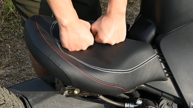 Amazon.com: BAKAFOH Driver Seat w/Thick Cushion For Can Am Ryker