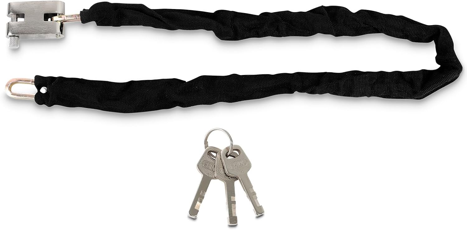 MACHSWON Universal Bike Lock,Bicycle Motorcycle Chain Lock, High Security Bicycle Lock,Anti-Theft Bike Chain Lock Heavy Duty Motorbike Bicycle Bike Chain Lock for Bicycle Motorcycle