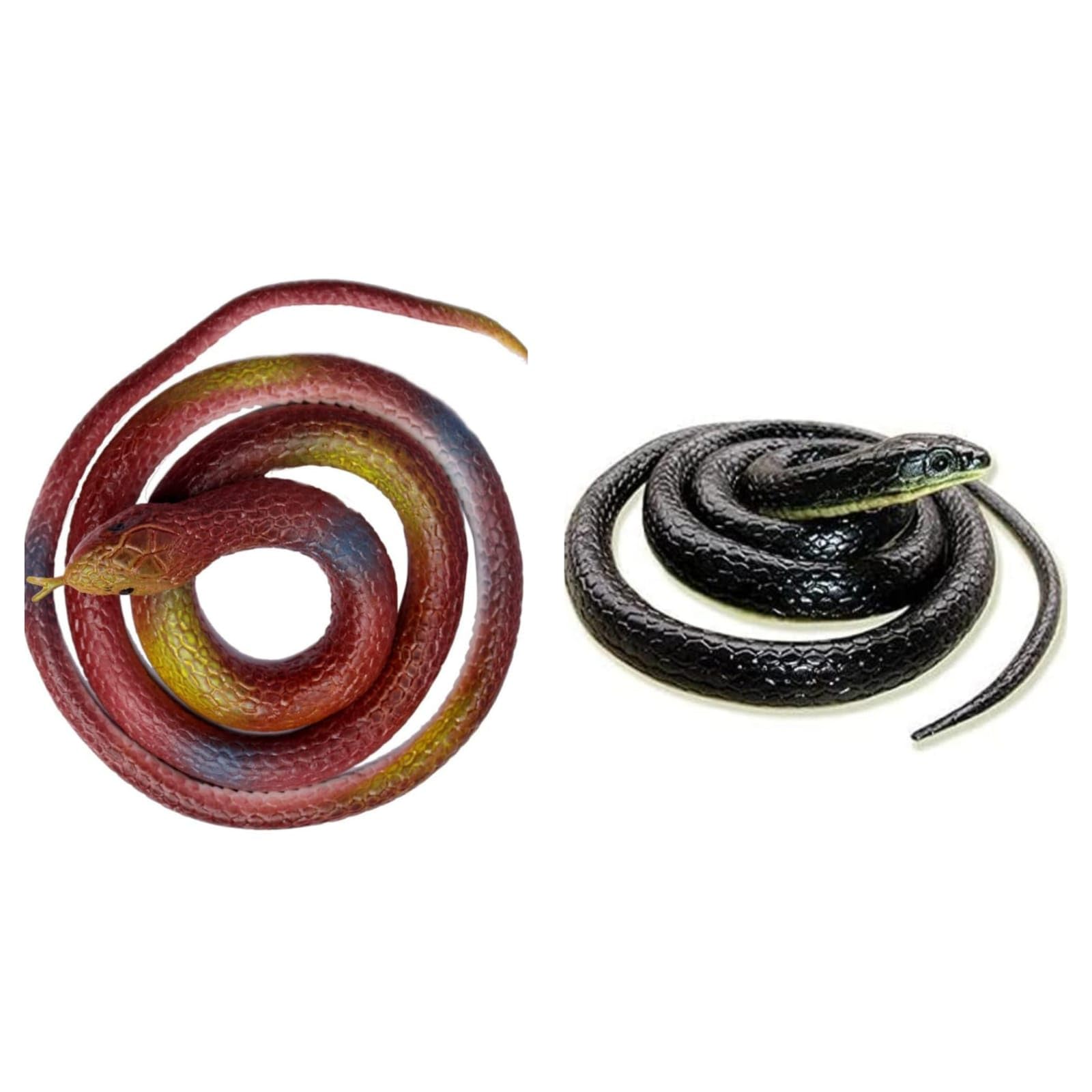 2pc Long Rubber Snake Toy 28 inch (B0CCRJ5PDJ) Amazon Price History, Amazon Price Tracker