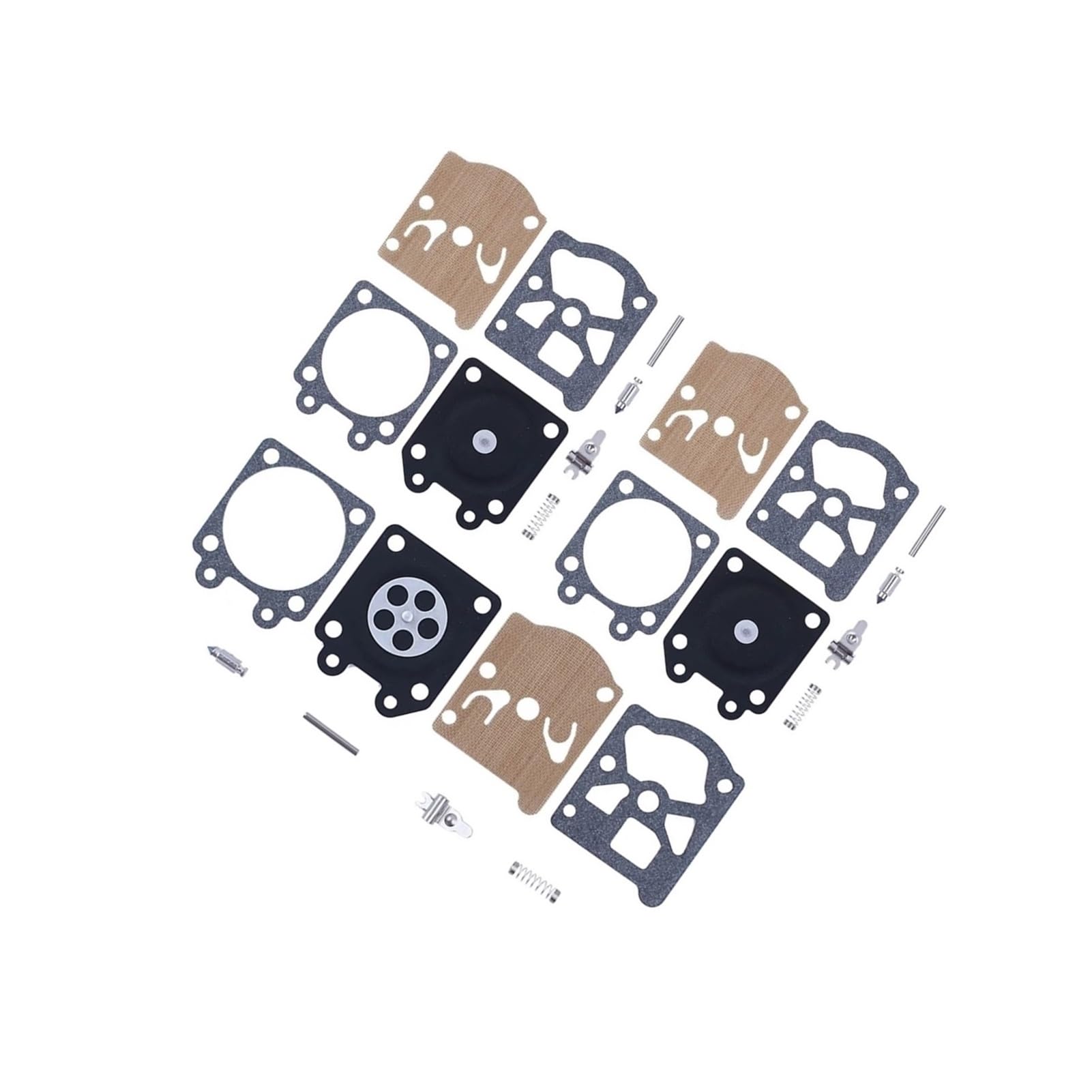 Kit de diaphragme de réparation de carburateur pour tronçonneuse 350 351 370 371 420 (3 pièces)