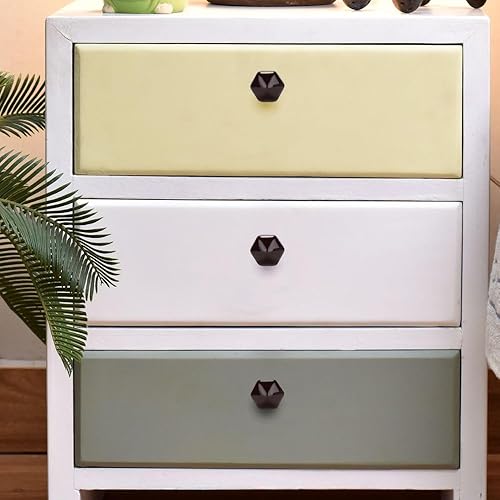 Miniatura 2 de Perilla Home Juego de 6 pomos de cerámica para armarios y cajones, pomos decorativos para el hogar, cocina, gabinete, armario, puerta de cristal,