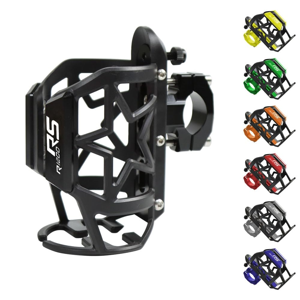 ZYAURA F R1200 RS R1250 RS Motorbike Beverage Water Bottle Cage Drink Cup Holder Sdand Mount Accessories for BMW R1200RS R1250RS Y (Color : Orange R1250RS)