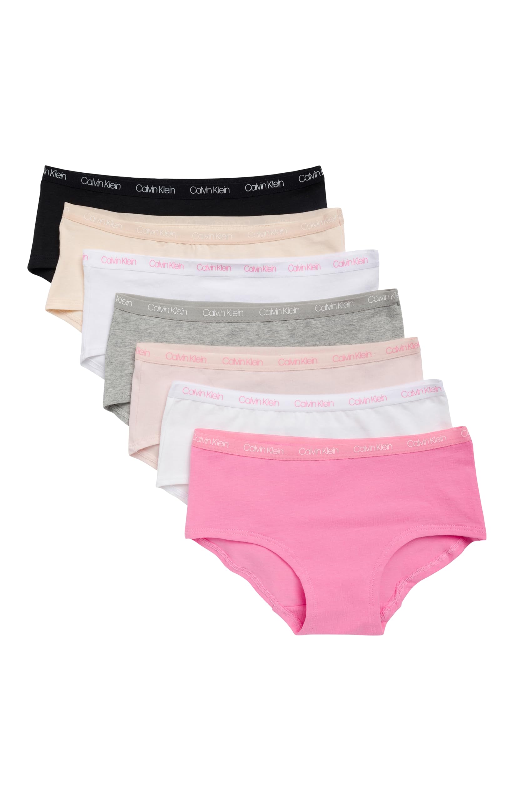 Girl's Cotton Hipster Underwear 7-pack