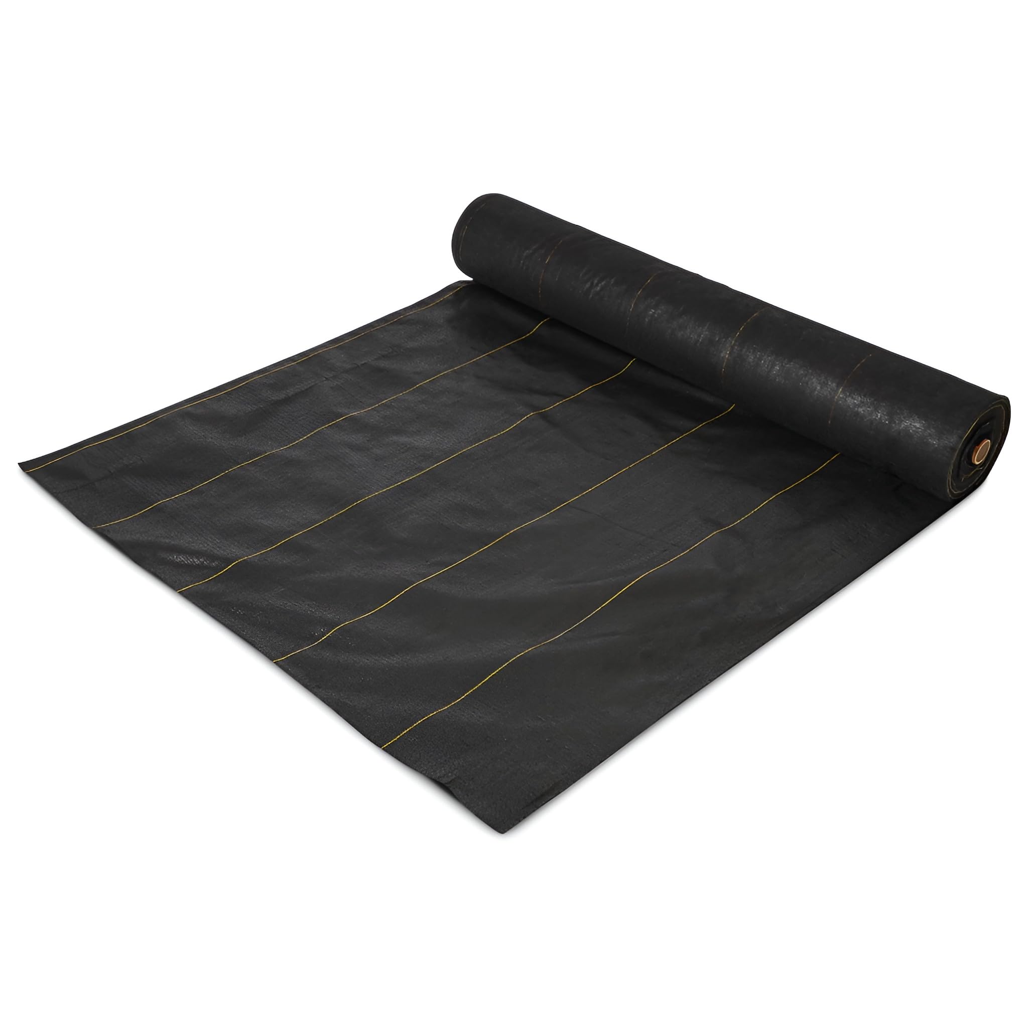 Dewitt Pro-5 Weed Barrier Fabric 5 oz, 5 x 250 Feet – Heavy-Duty Woven Landscape Ground Cover Mat for Raised Garden Bed, Greenhouse Gardening, Outdoor Landscaping, and Commercial Planting