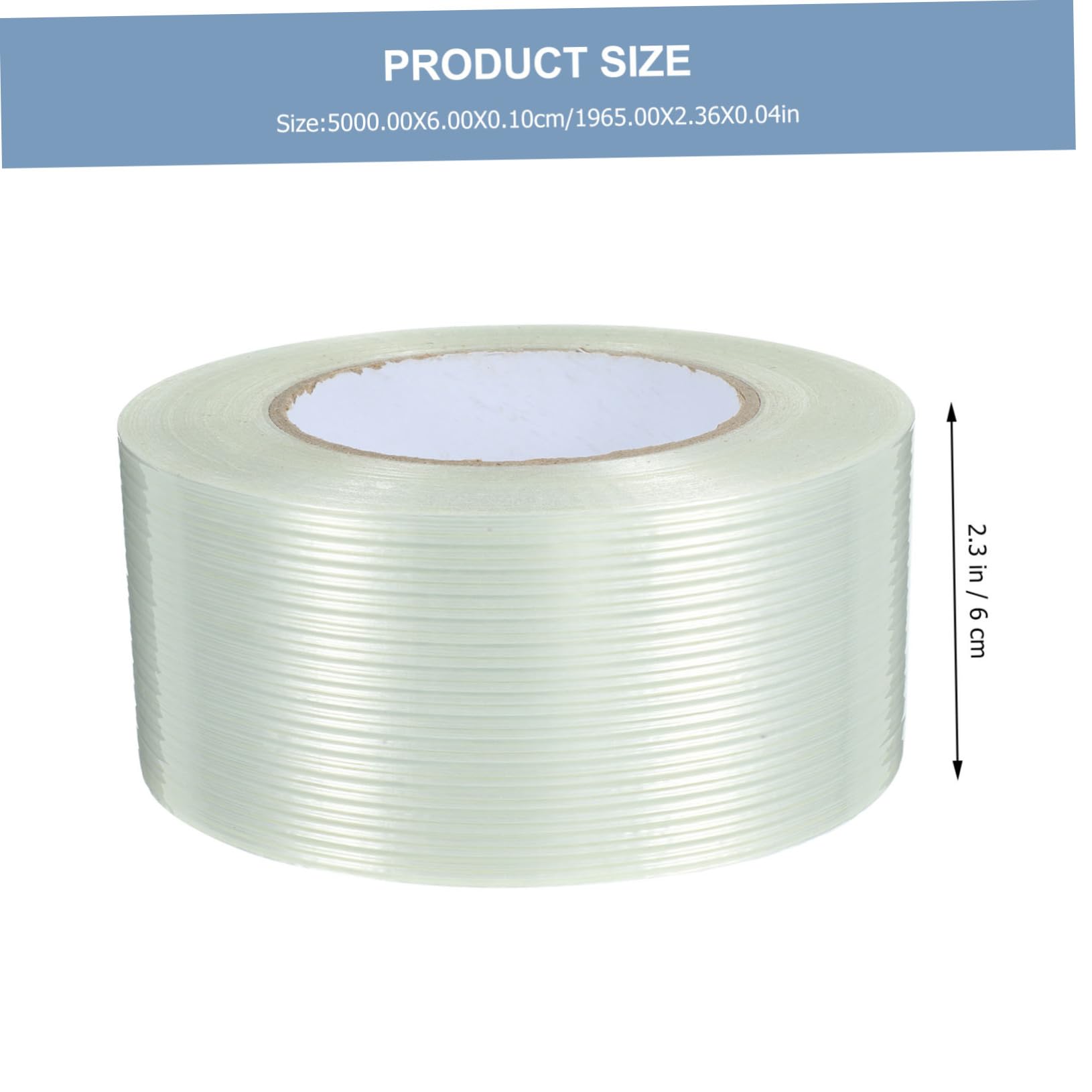 VILLCASE Fiber Tape for Packaging Canvas Repair Glass Paper Wood Plastic Metal Cardboard Non-Marking Adhesive Tape for Stripping