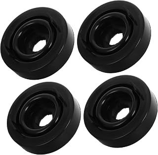 Ciieeo 4 Fundas Protectoras Para Faros Delanteros De Coche De Goma De Etileno Propileno Color Negro